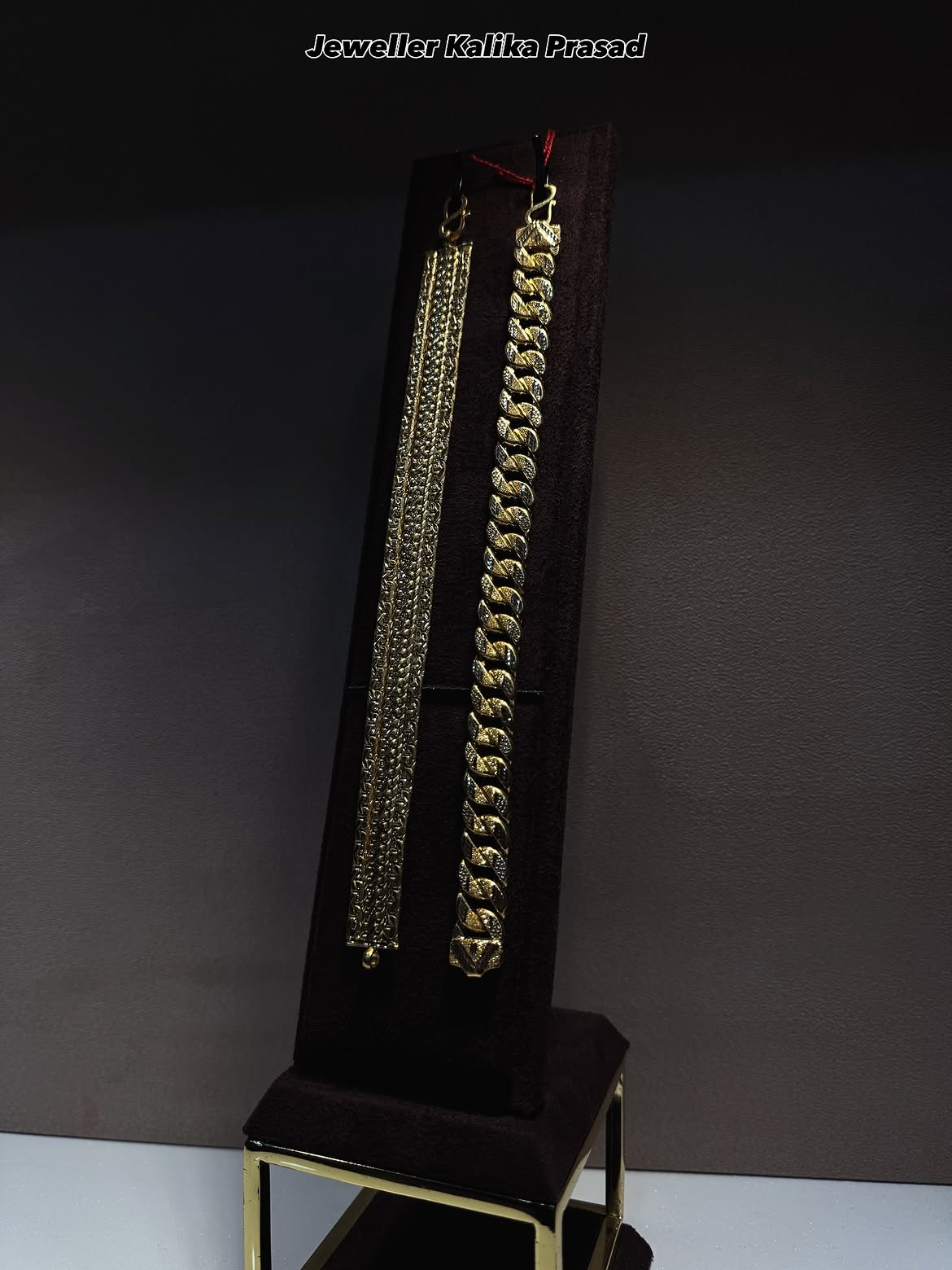 22 carat BIS hallmarked gold bracelets from Jeweller Kalika Prasad